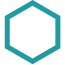zeshoek afbeelding uit logo
